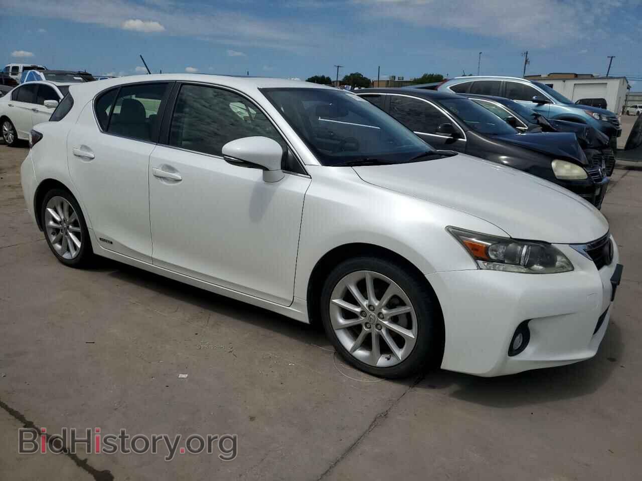 2012 LEXUS CT 200 - VIN: JTHKD5BH9C2105592 - Фото 4