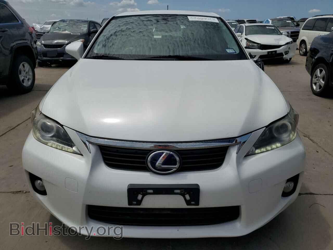2012 LEXUS CT 200 - VIN: JTHKD5BH9C2105592 - Фото 5