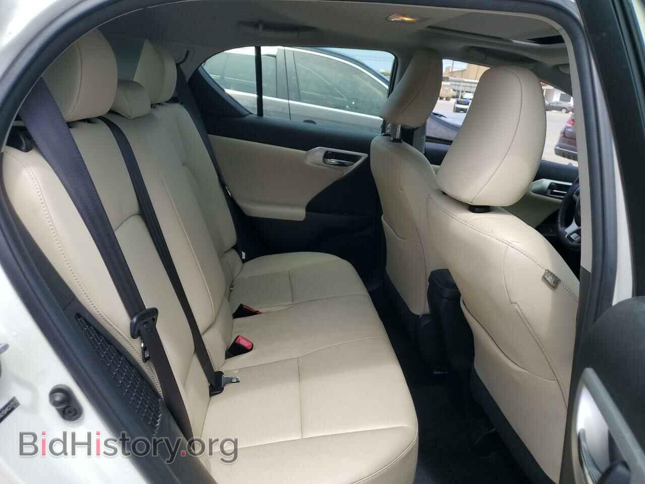 2012 LEXUS CT 200 - VIN: JTHKD5BH9C2105592 - Фото 10