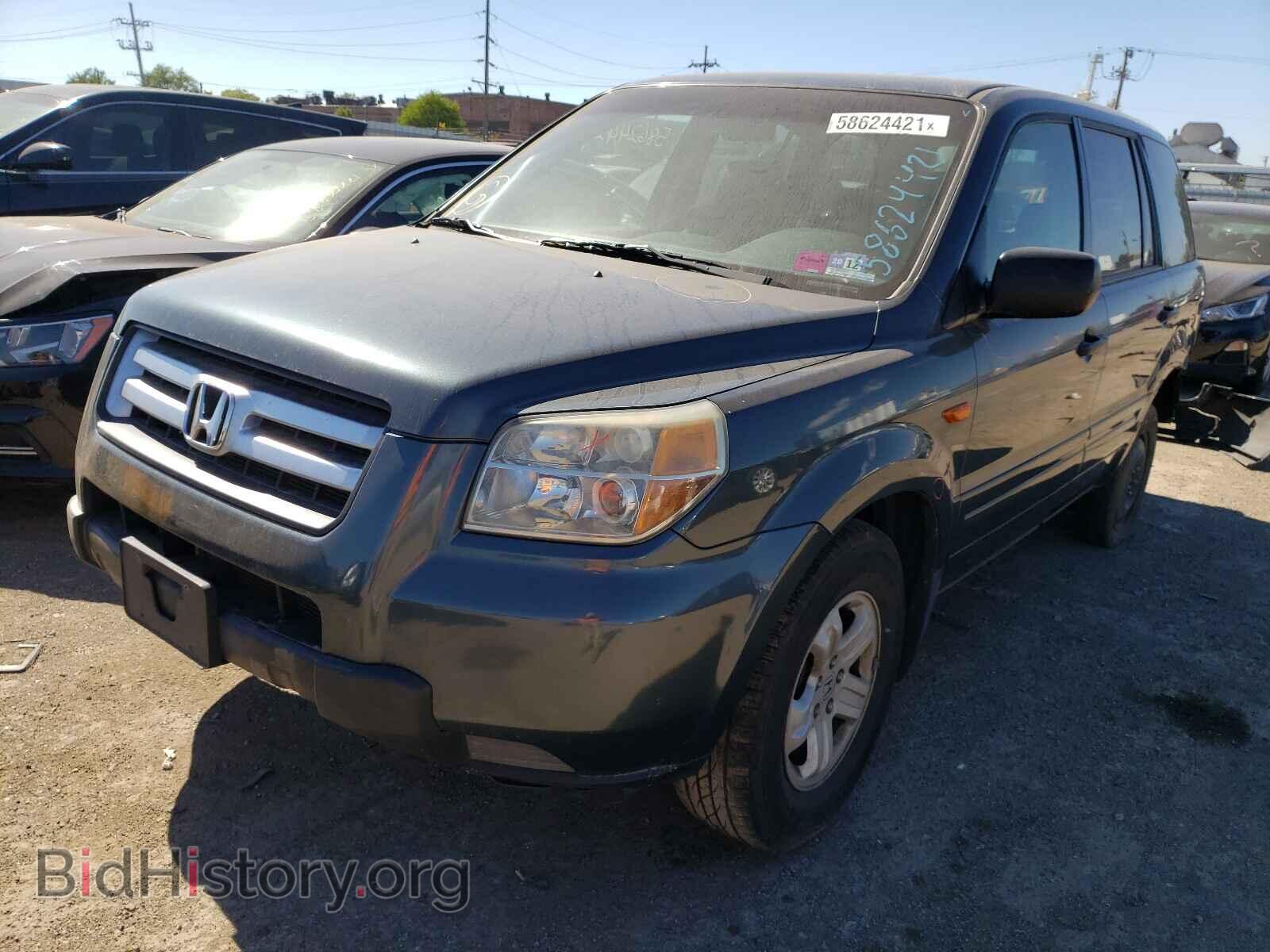 2006 HONDA PILOT - VIN: 5FNYF28176B002008 - Фото 2