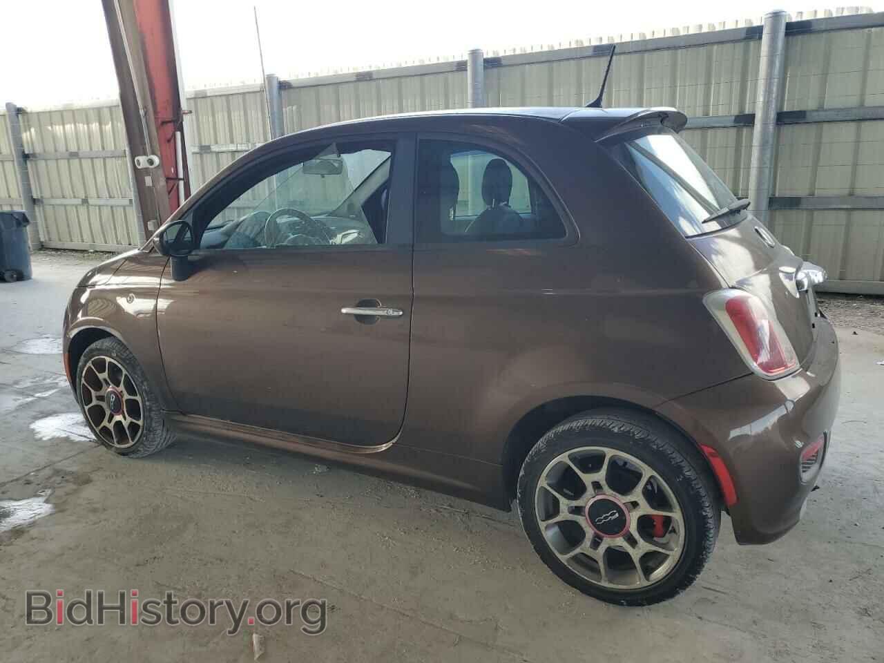 2012 FIAT 500 - VIN: 3C3CFFBR2CT127869 - Фото 2