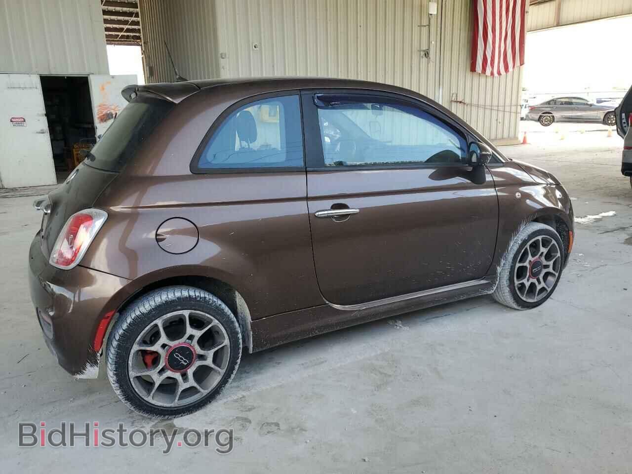 2012 FIAT 500 - VIN: 3C3CFFBR2CT127869 - Фото 3