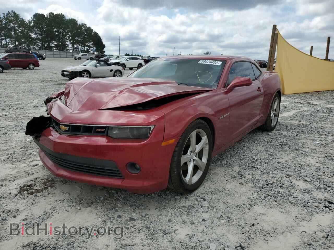 2014 CHEVROLET CAMARO - VIN: 2G1FB1E33E9126355 - Фото 2