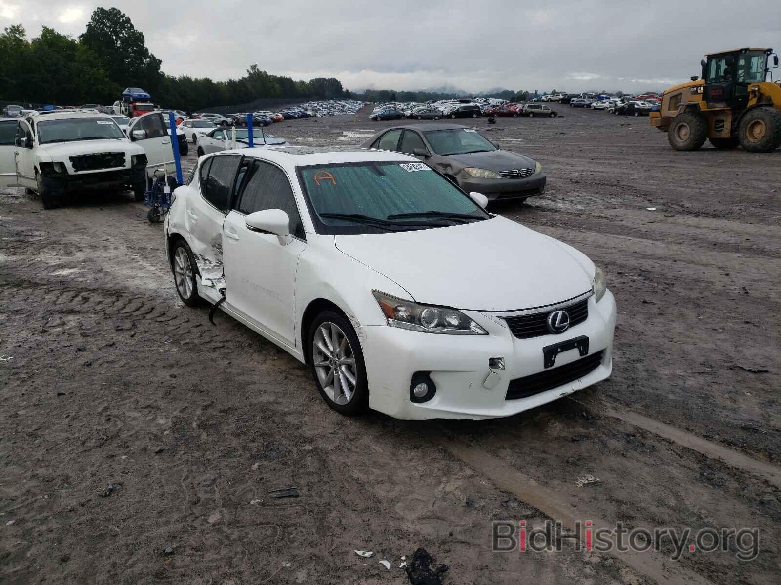 Photo JTHKD5BH8C2074299 - LEXUS CT 200 2012