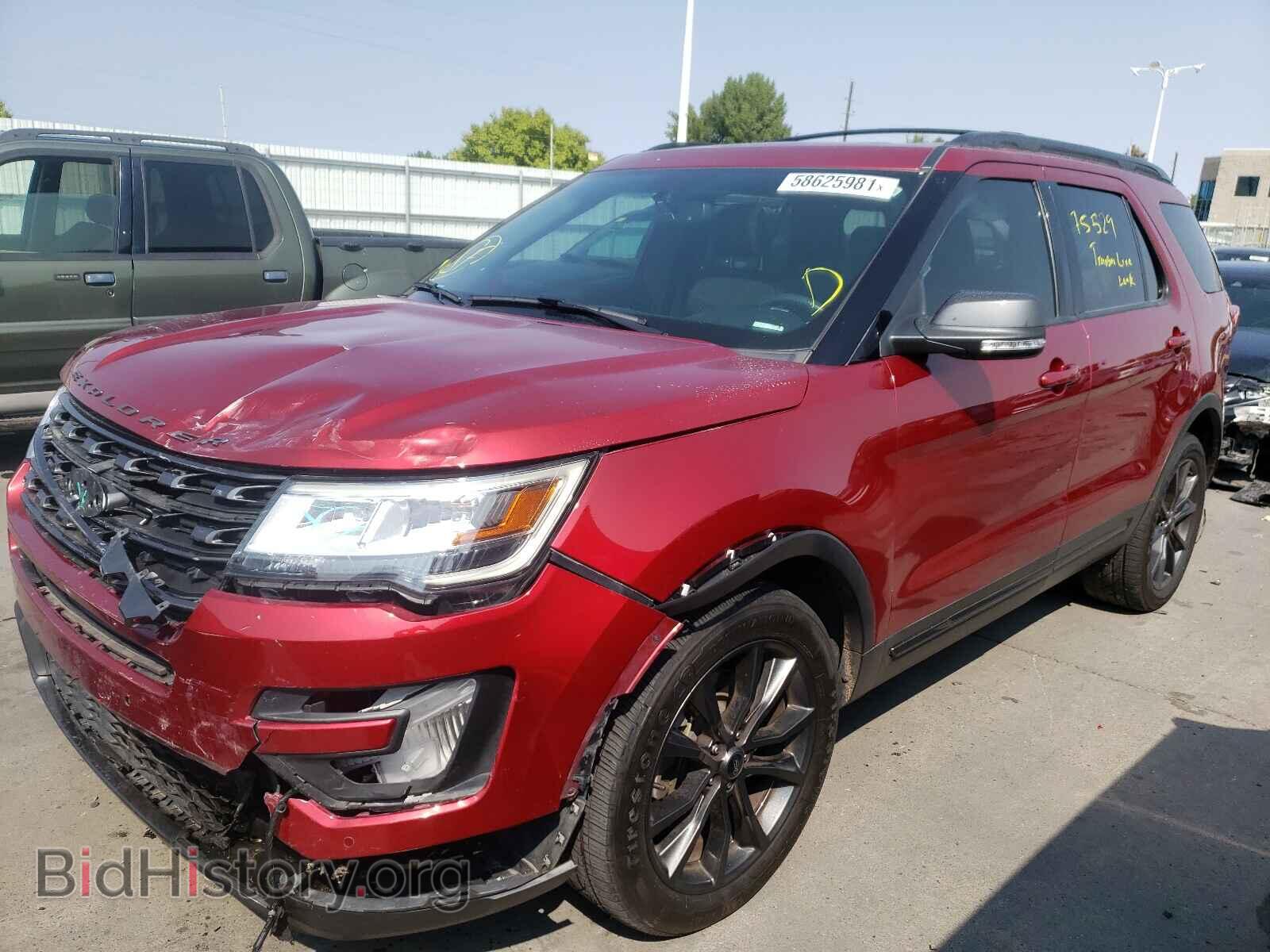 2017 FORD EXPLORER - VIN: 1FM5K8D81HGD92032 - Фото 2