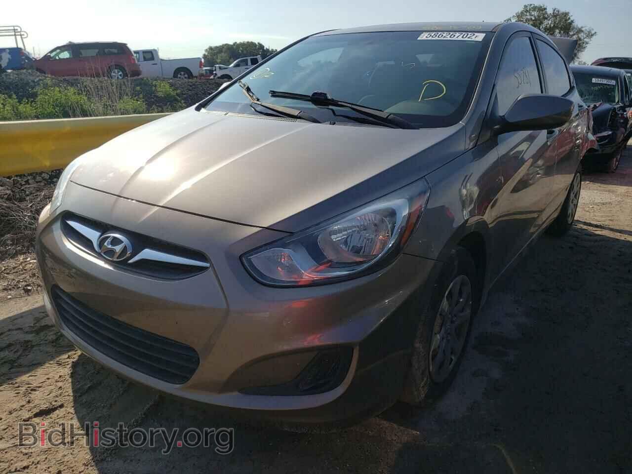 2012 HYUNDAI ACCENT - VIN: KMHCT4AEXCU244060 - Фото 2