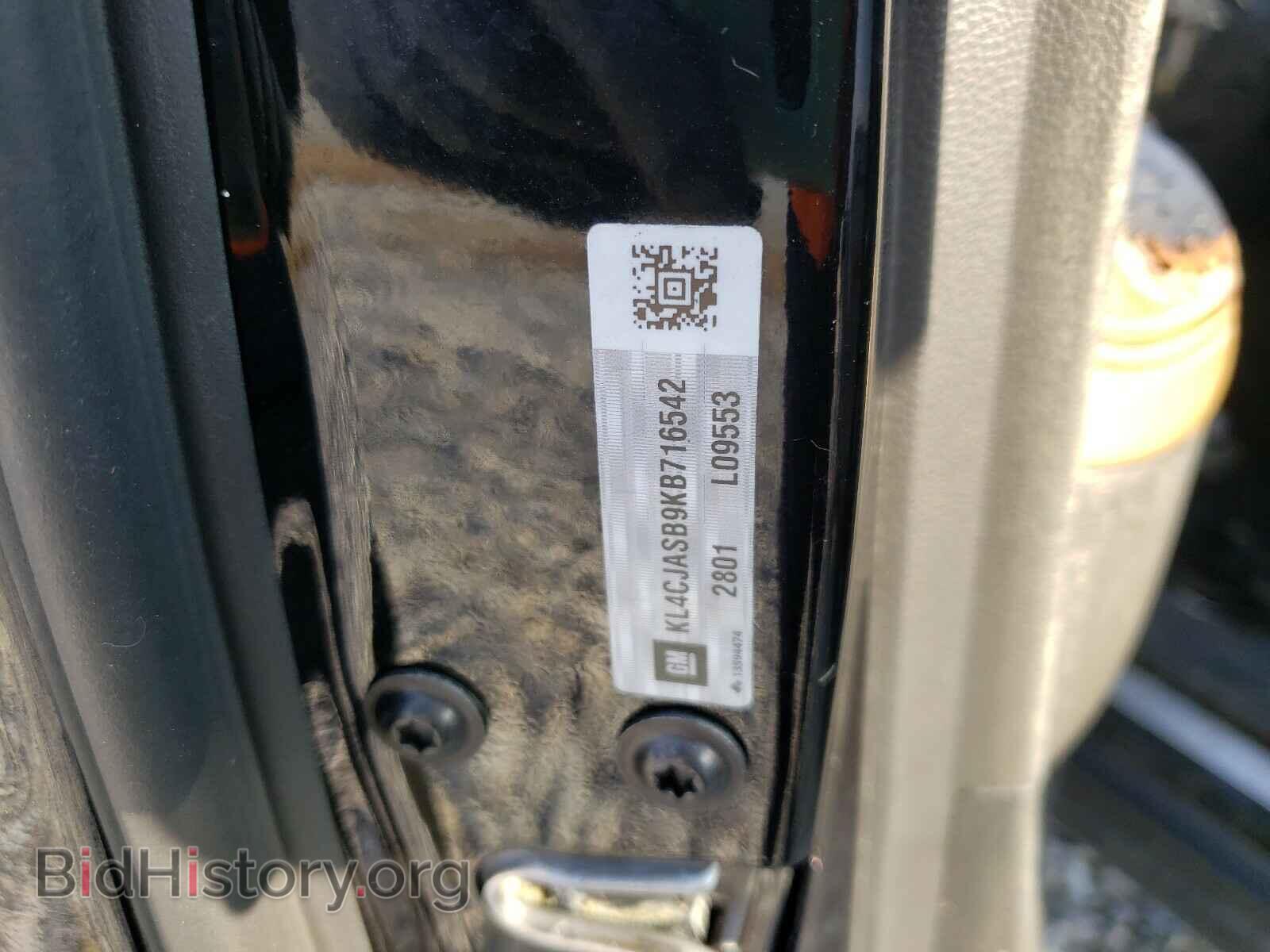 2019 BUICK ENCORE - VIN: KL4CJASB9KB716542 - Фото 10