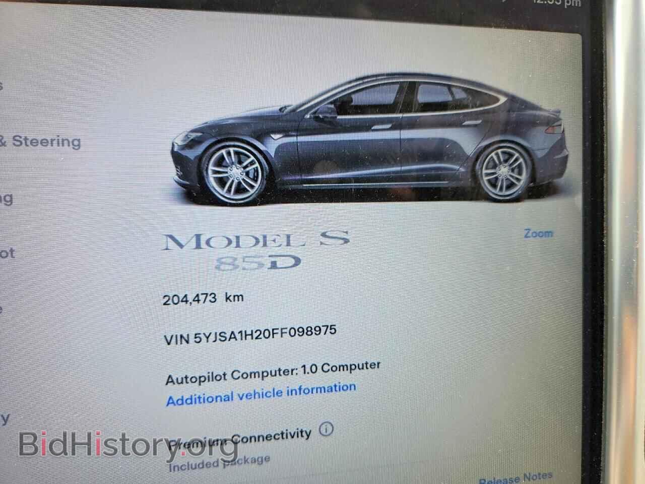2015 TESLA MODEL S - VIN: 5YJSA1H20FF098975 - Photo 9