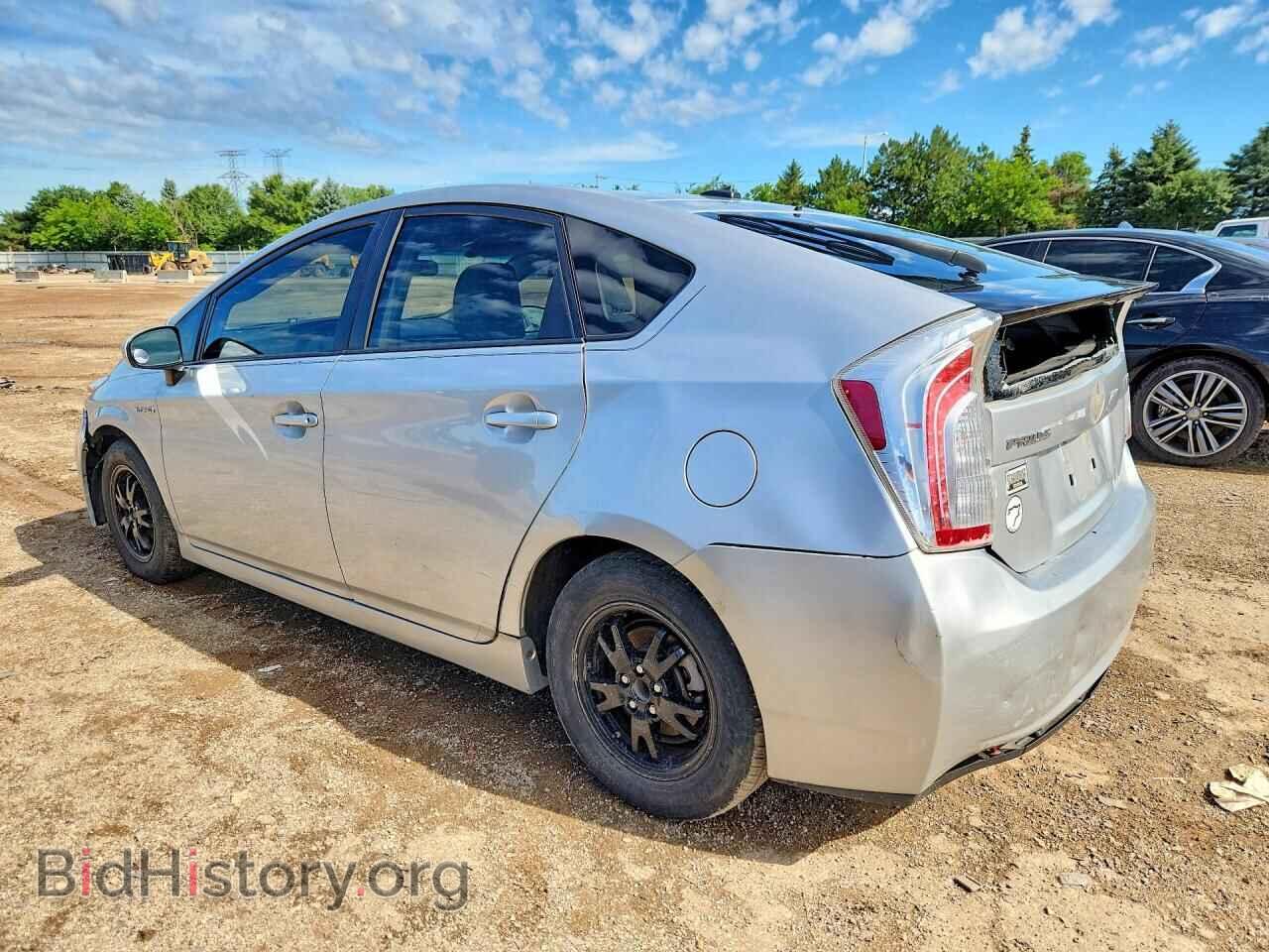 2012 TOYOTA PRIUS - VIN: JTDKN3DU6C5379912 - Фото 2