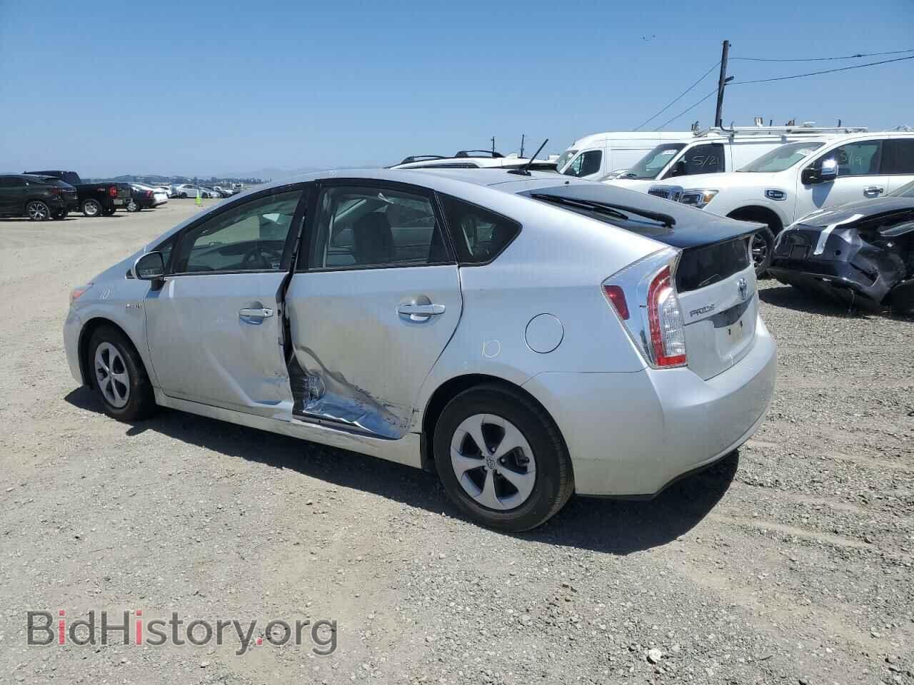 2014 TOYOTA PRIUS - VIN: JTDKN3DU5E0362082 - Фото 2