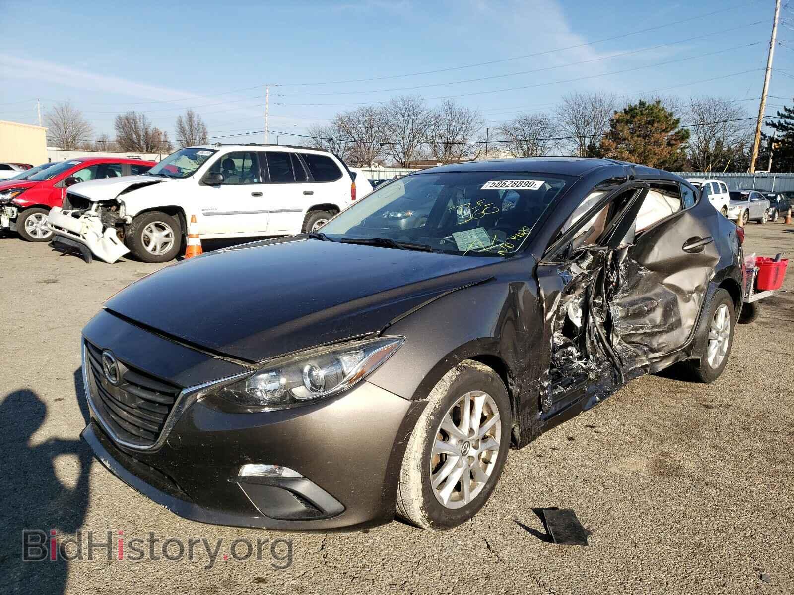 2014 MAZDA 3 - VIN: JM1BM1V74E1126291 - Фото 2