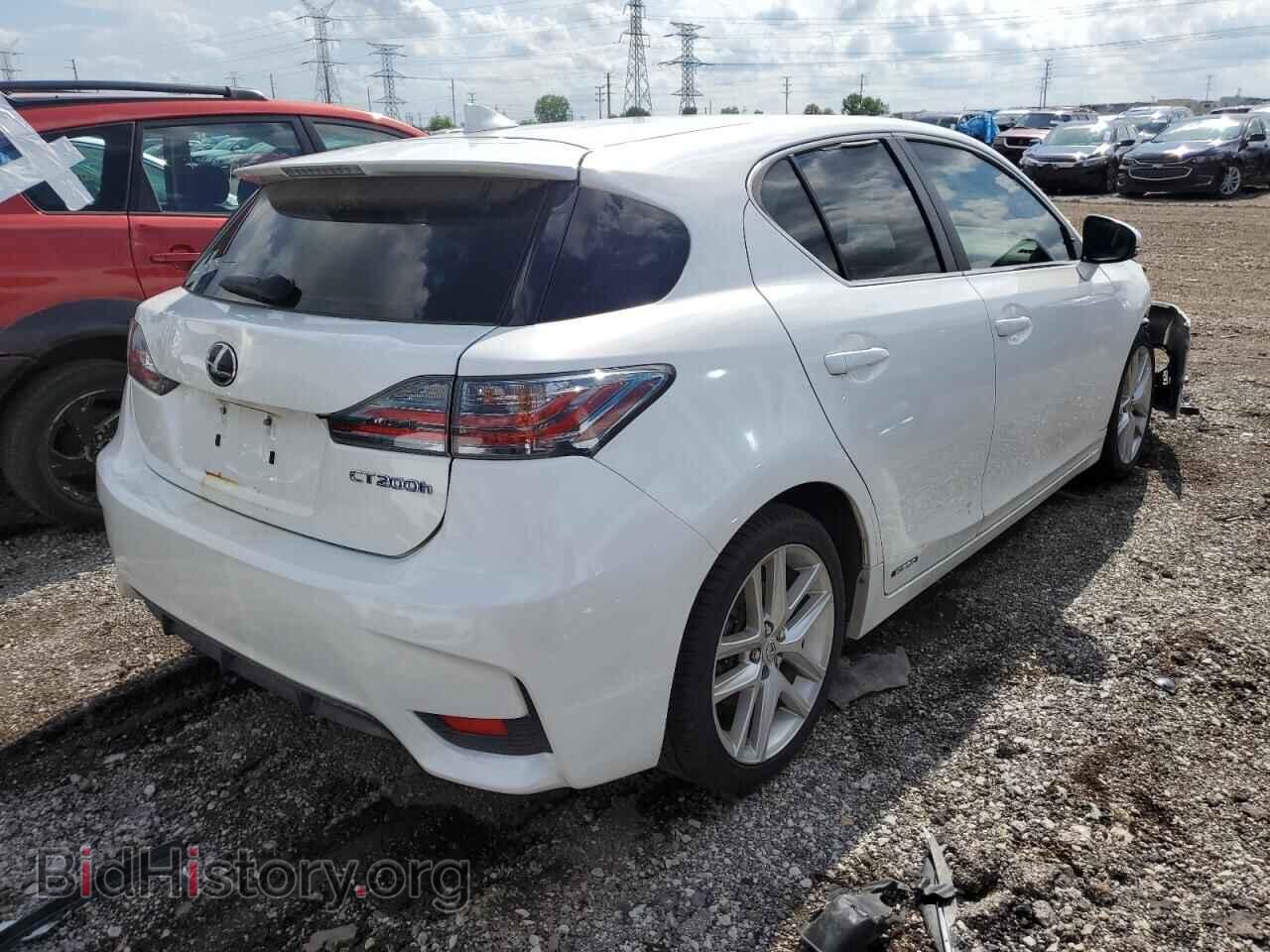 2014 LEXUS CT 200 - VIN: JTHKD5BH7E2183453 - Фото 3
