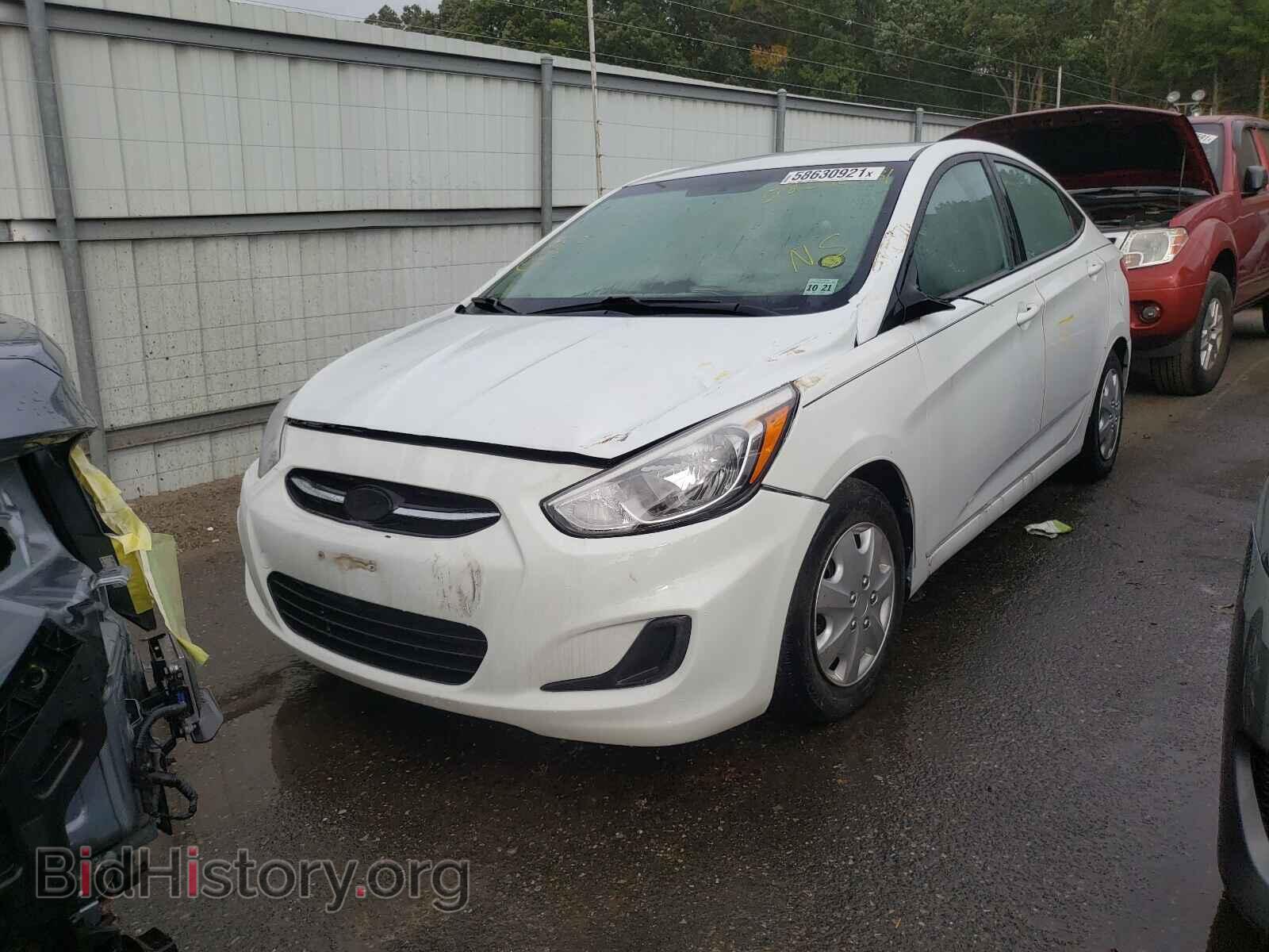 2016 HYUNDAI ACCENT - VIN: KMHCT4AE7GU137697 - Фото 2
