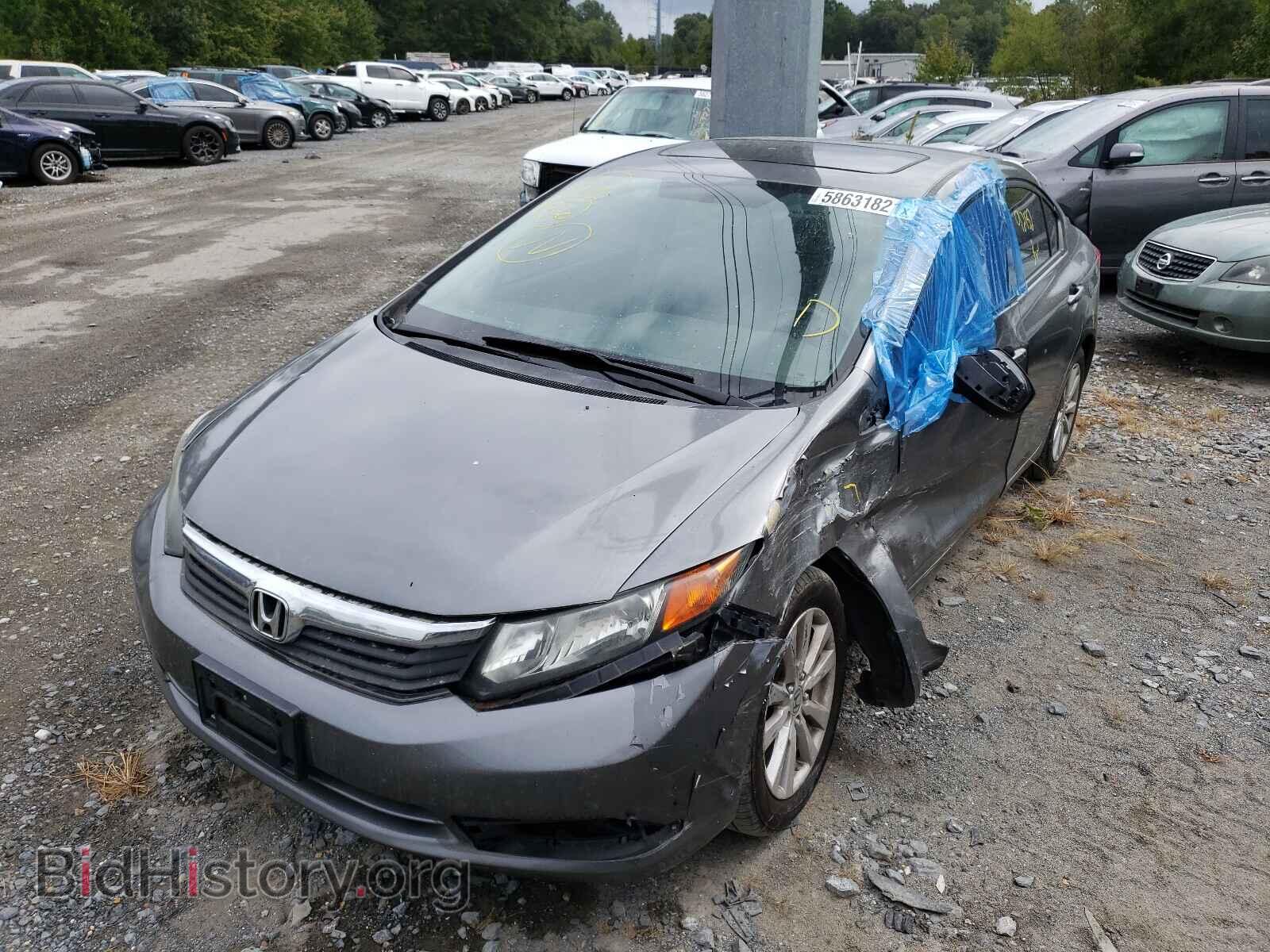 2012 HONDA CIVIC - VIN: 2HGFB2F94CH526865 - Photo 2