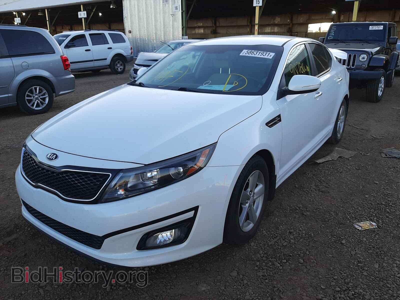 2015 KIA OPTIMA - VIN: 5XXGM4A72FG359900 - Фото 2