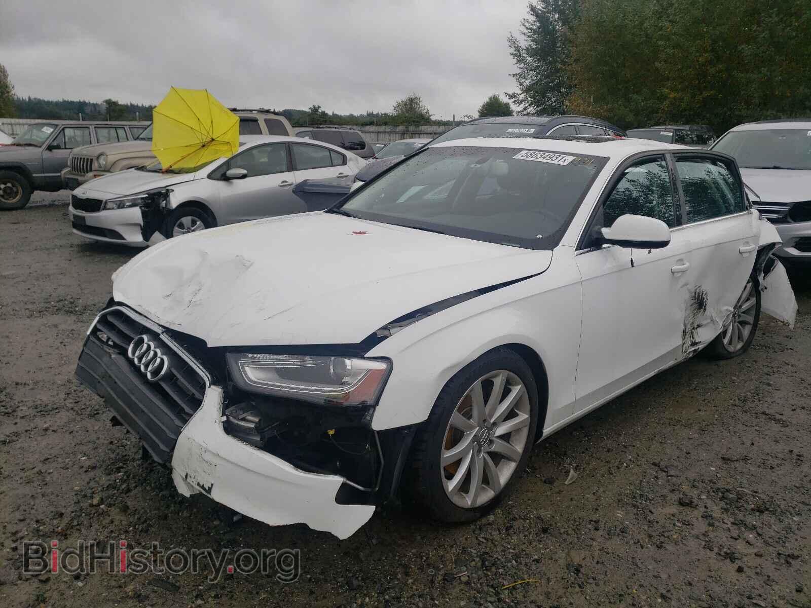 2013 AUDI A4 - VIN: WAUFFAFL5DN014515 - Фото 2