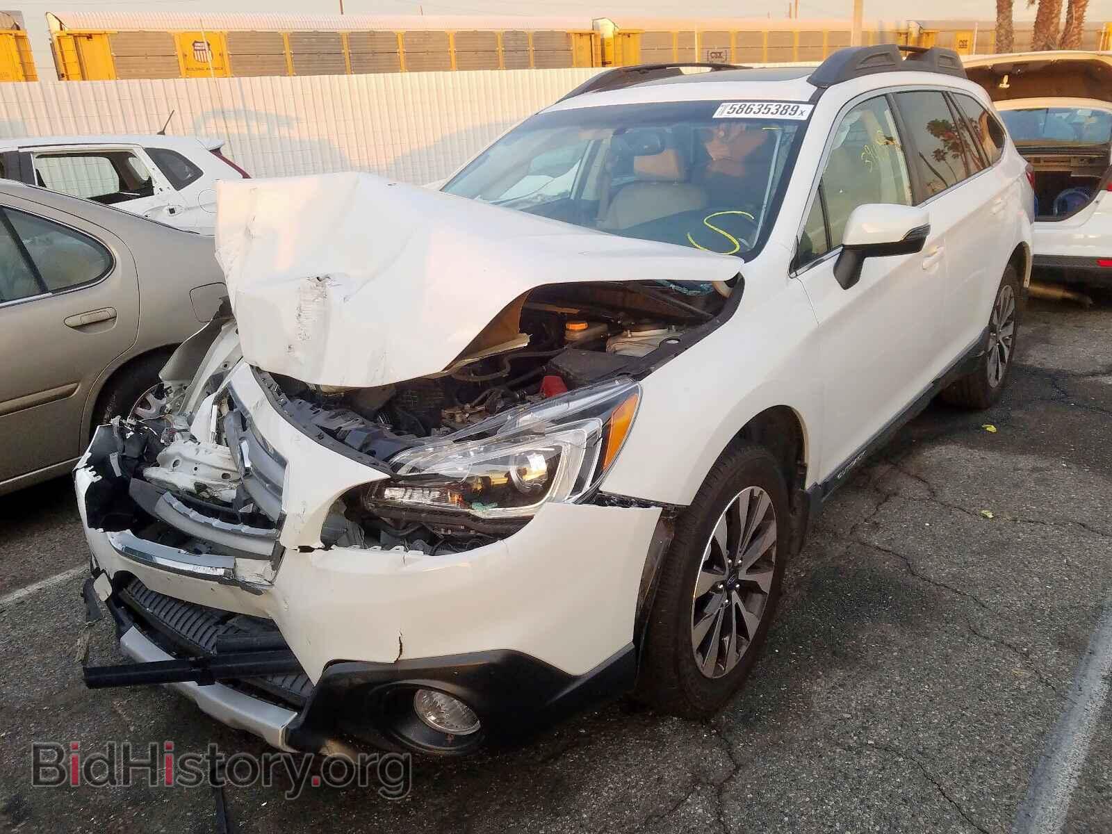 2016 SUBARU OUTBACK - VIN: 4S4BSALC5G3308686 - Фото 2