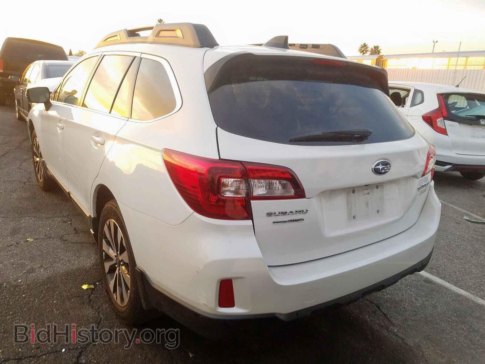2016 SUBARU OUTBACK - VIN: 4S4BSALC5G3308686 - Фото 3