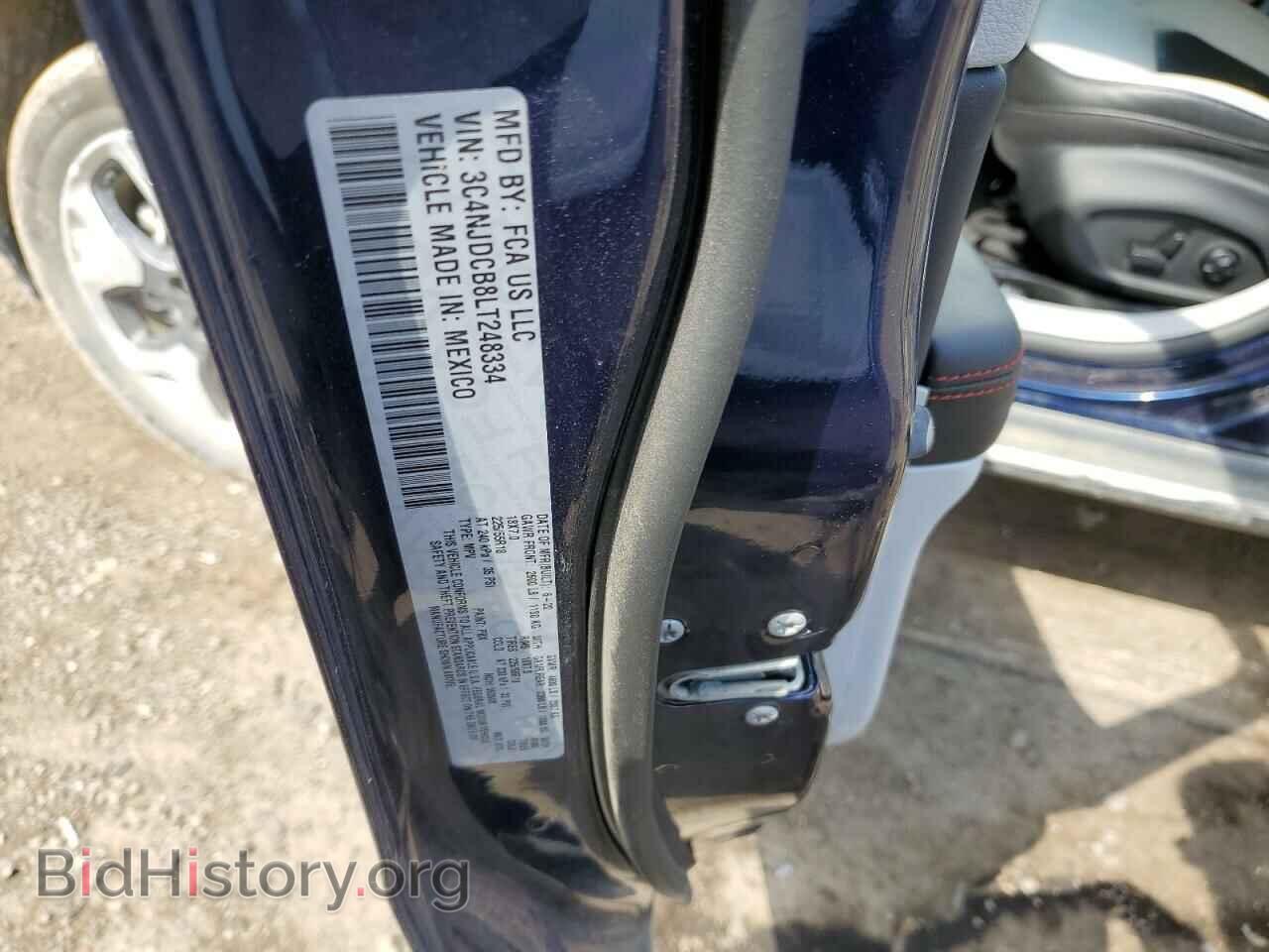 2020 JEEP COMPASS - VIN: 3C4NJDCB8LT248334 - Фото 10