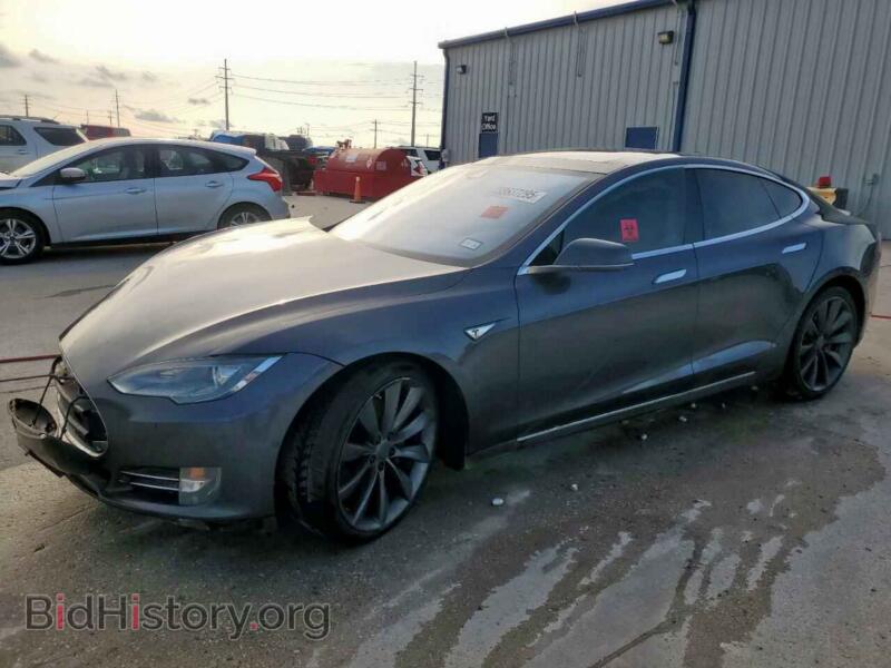 2016 Tesla MODEL S (VIN 5YJSA1E40GF137717) — фото 1 из 14, Copart, повреждение: передняя часть