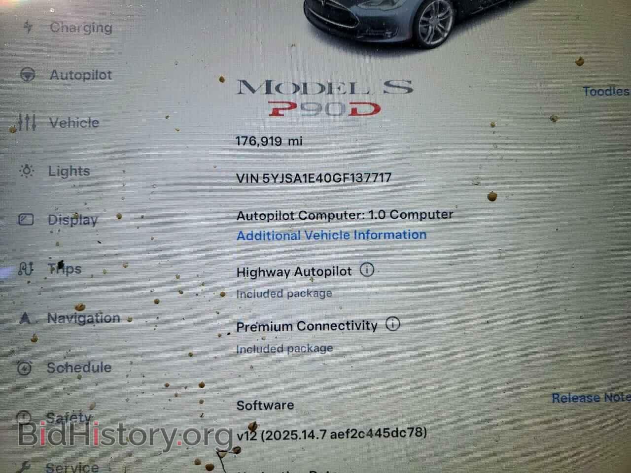 2016 TESLA MODEL S - VIN: 5YJSA1E40GF137717 - Photo 9
