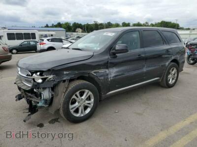 2012 Dodge DURANGO SXT, черный — VIN 1C4RDJAG7CC104503, Copart
