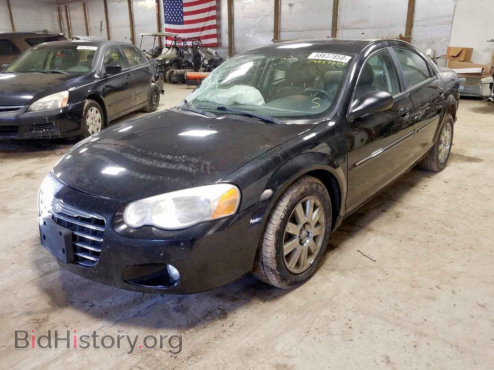 2005 CHRYSLER SEBRING - VIN: 1C3EL66RX5N528617 - Фото 2