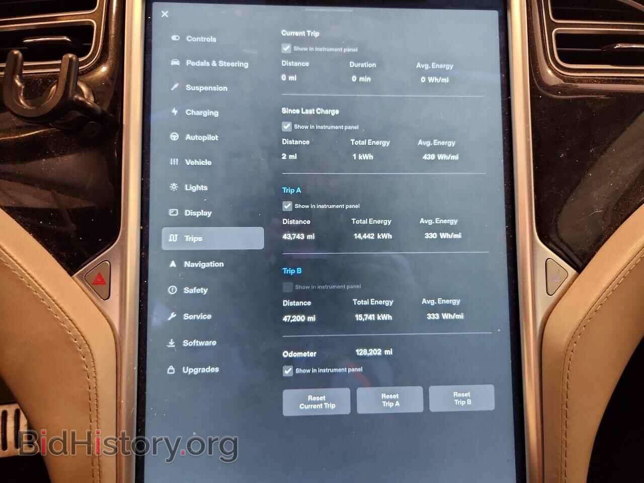 2015 TESLA MODEL S - VIN: 5YJSA1H29FFP74792 - Photo 9