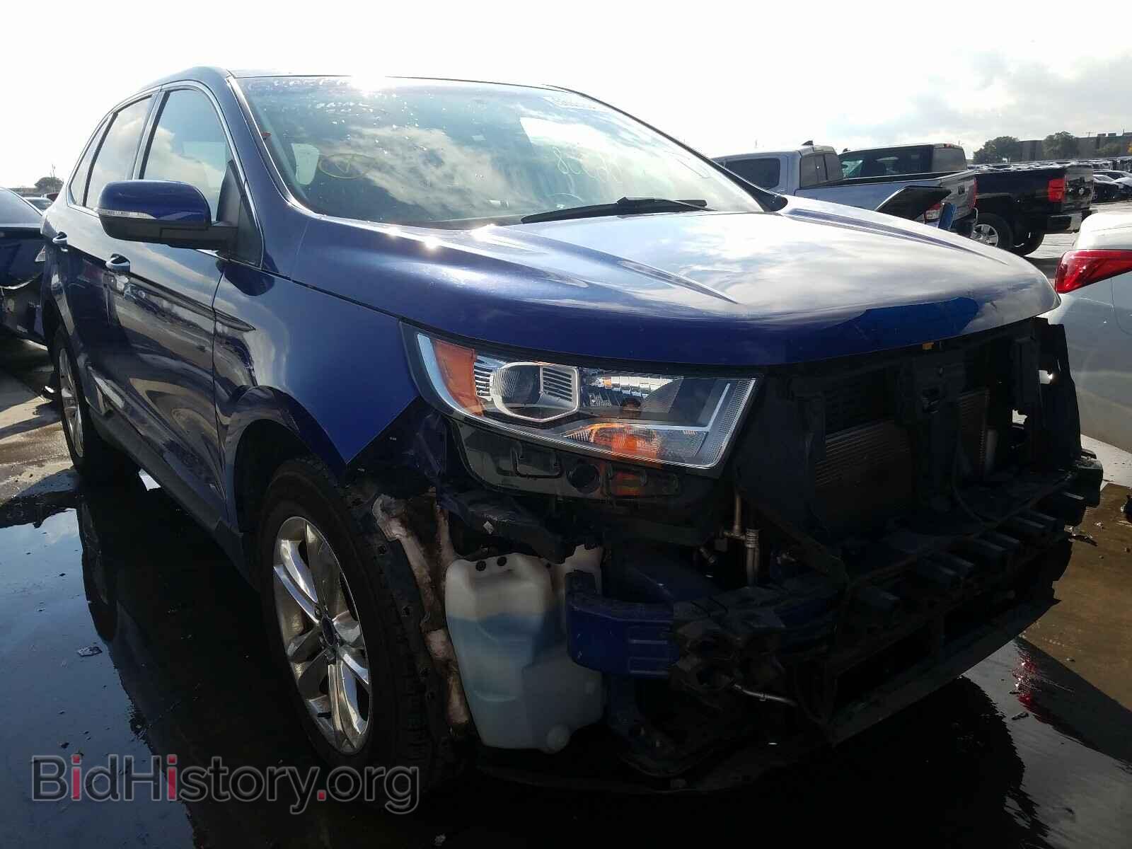 Photo 2FMTK3J87FBB64166 - FORD EDGE 2015