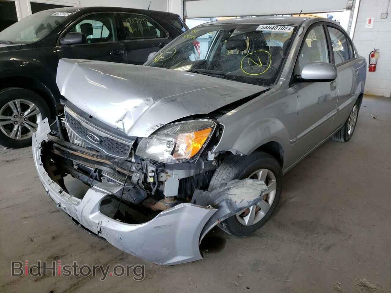 2011 KIA RIO - VIN: KNADH4A30B6734791 - Фото 2