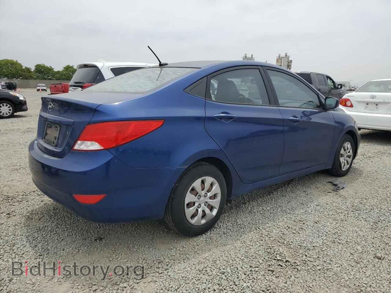 2016 HYUNDAI ACCENT - VIN: KMHCT4AEXGU044690 - Фото 3