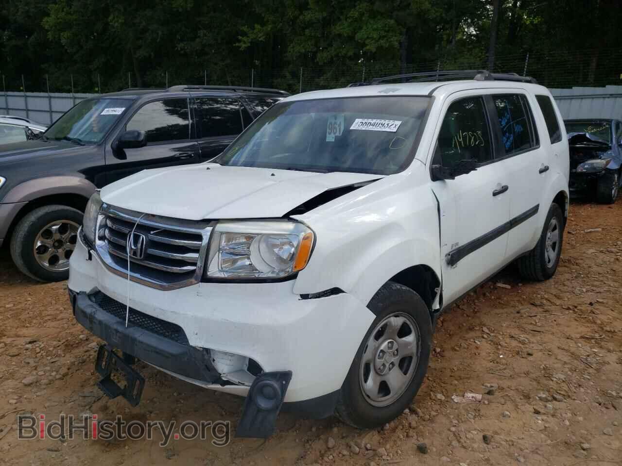 2014 HONDA PILOT - VIN: 5FNYF3H21EB010781 - Фото 2