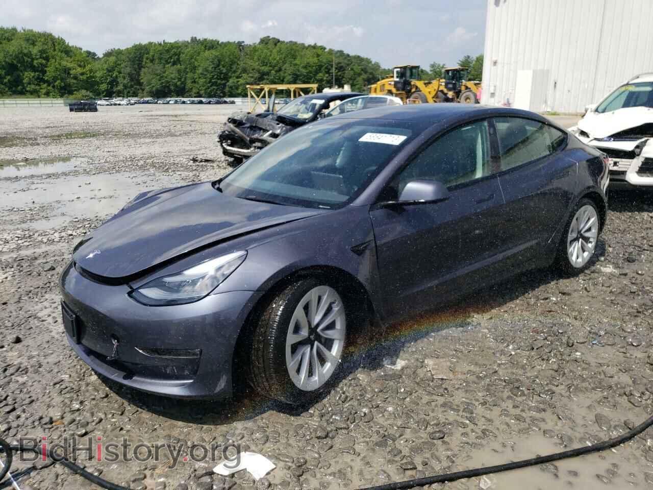 Photo 5YJ3E1EB4NF178128 - TESLA MODEL 3 2022