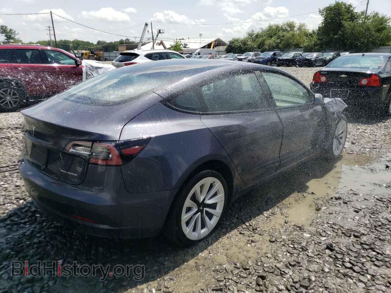 2022 TESLA MODEL 3 - VIN: 5YJ3E1EB4NF178128 - Photo 3