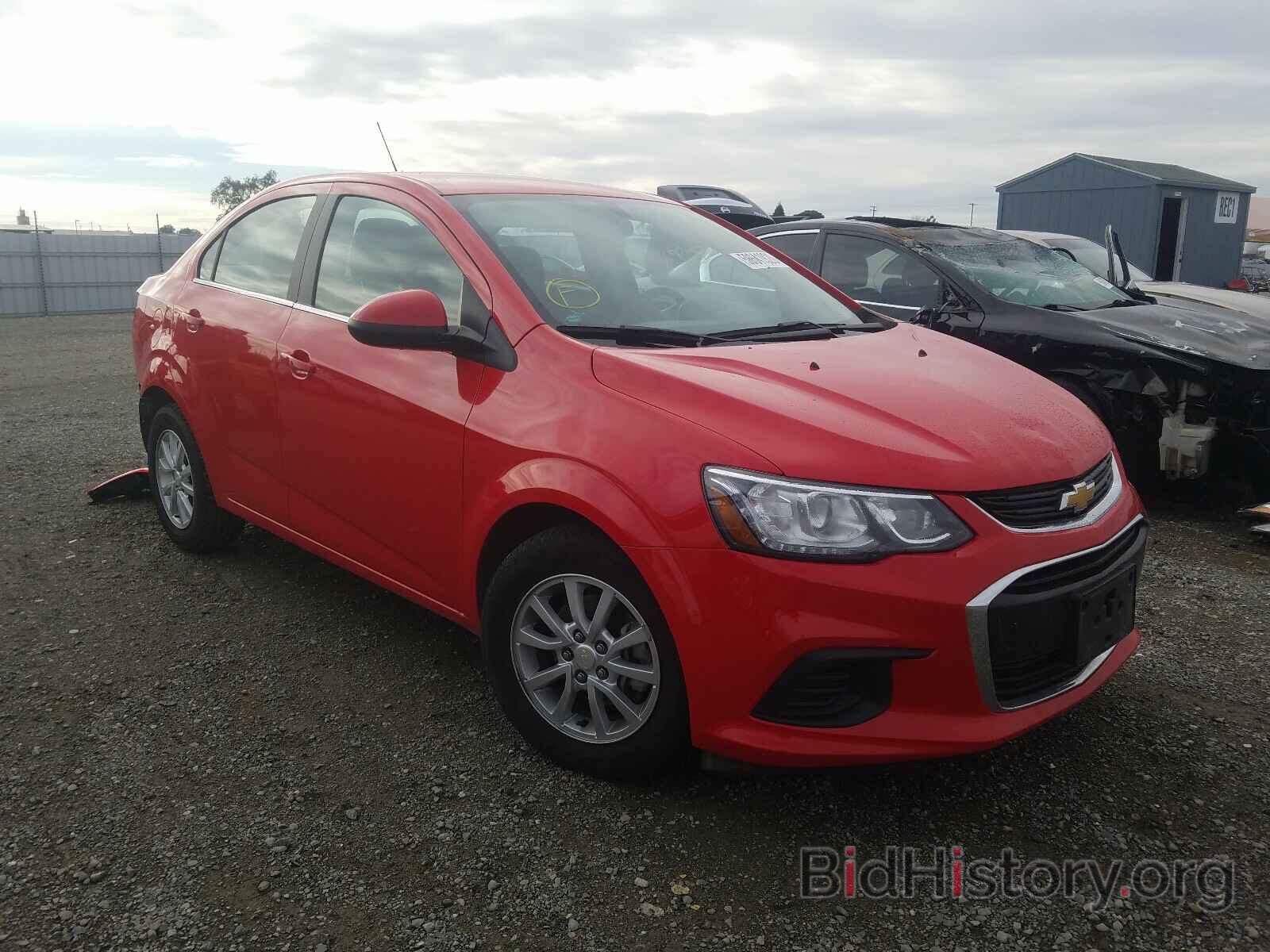 Фотография 1G1JD5SG1H4121729 - CHEVROLET SONIC 2017