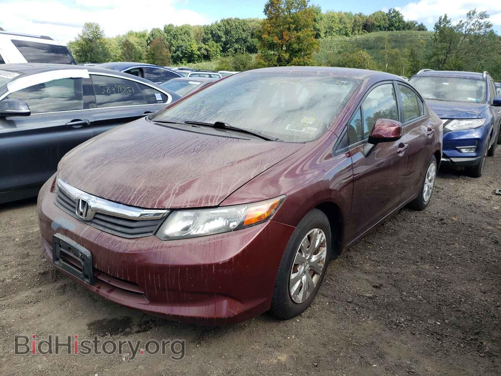 2012 HONDA CIVIC - VIN: 19XFB2F55CE327928 - Фото 2