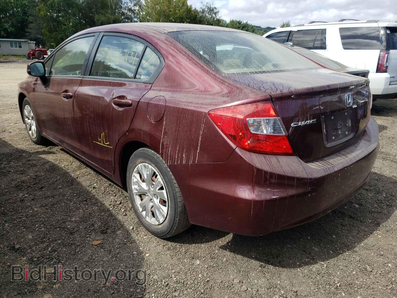 2012 HONDA CIVIC - VIN: 19XFB2F55CE327928 - Фото 3