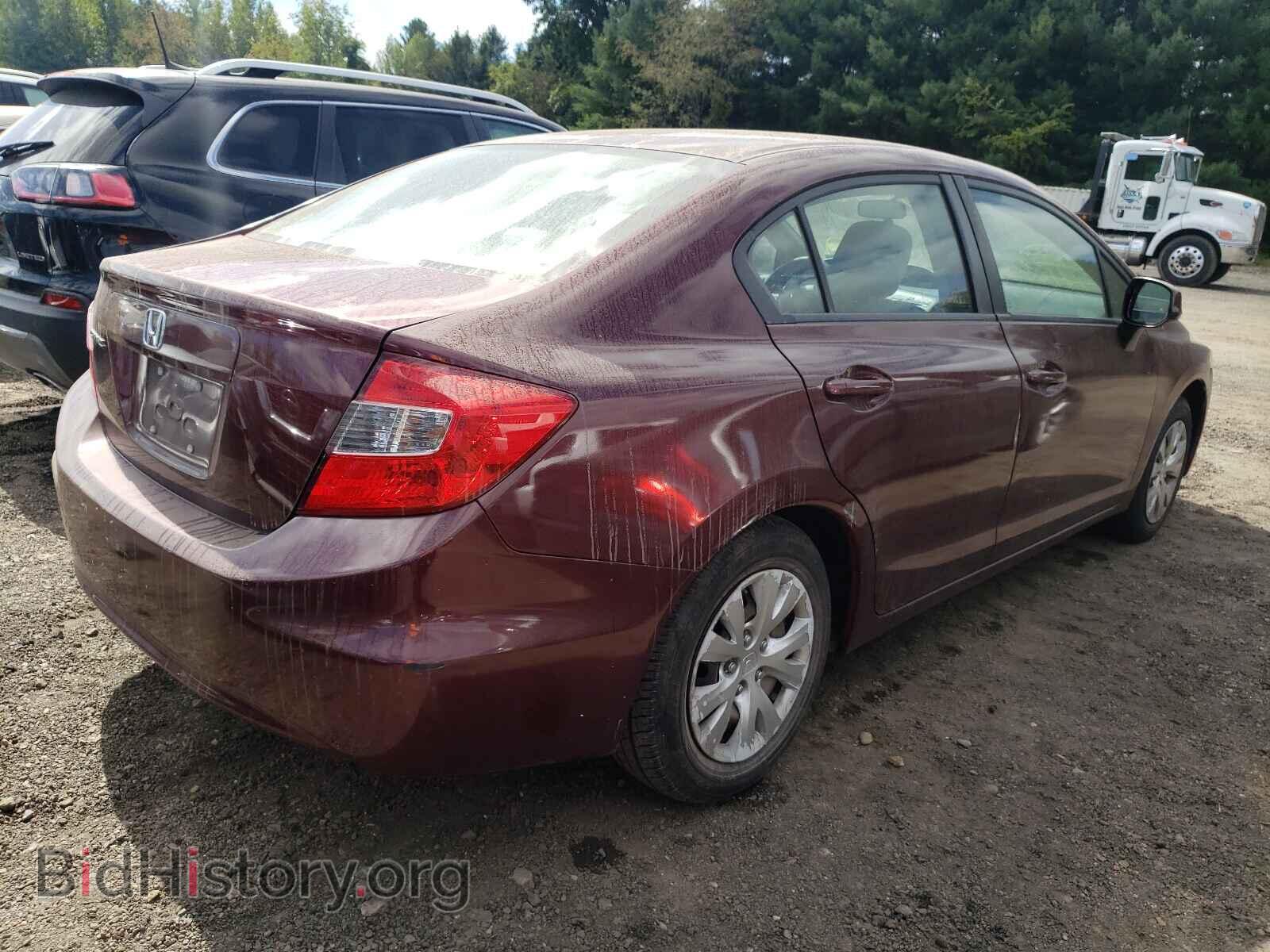 2012 HONDA CIVIC - VIN: 19XFB2F55CE327928 - Фото 4