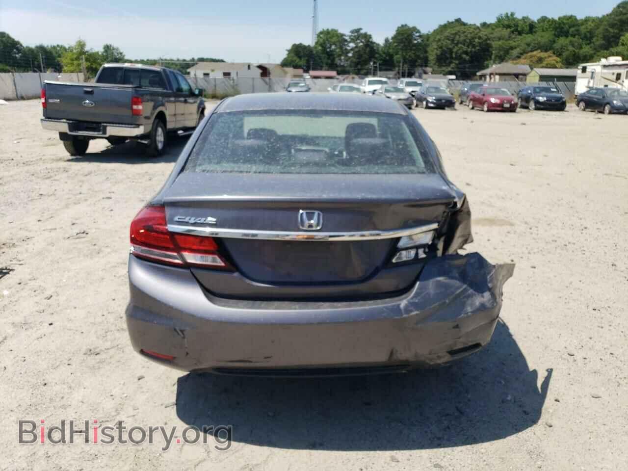 2014 HONDA CIVIC - VIN: 2HGFB2F5XEH502523 - Фото 6