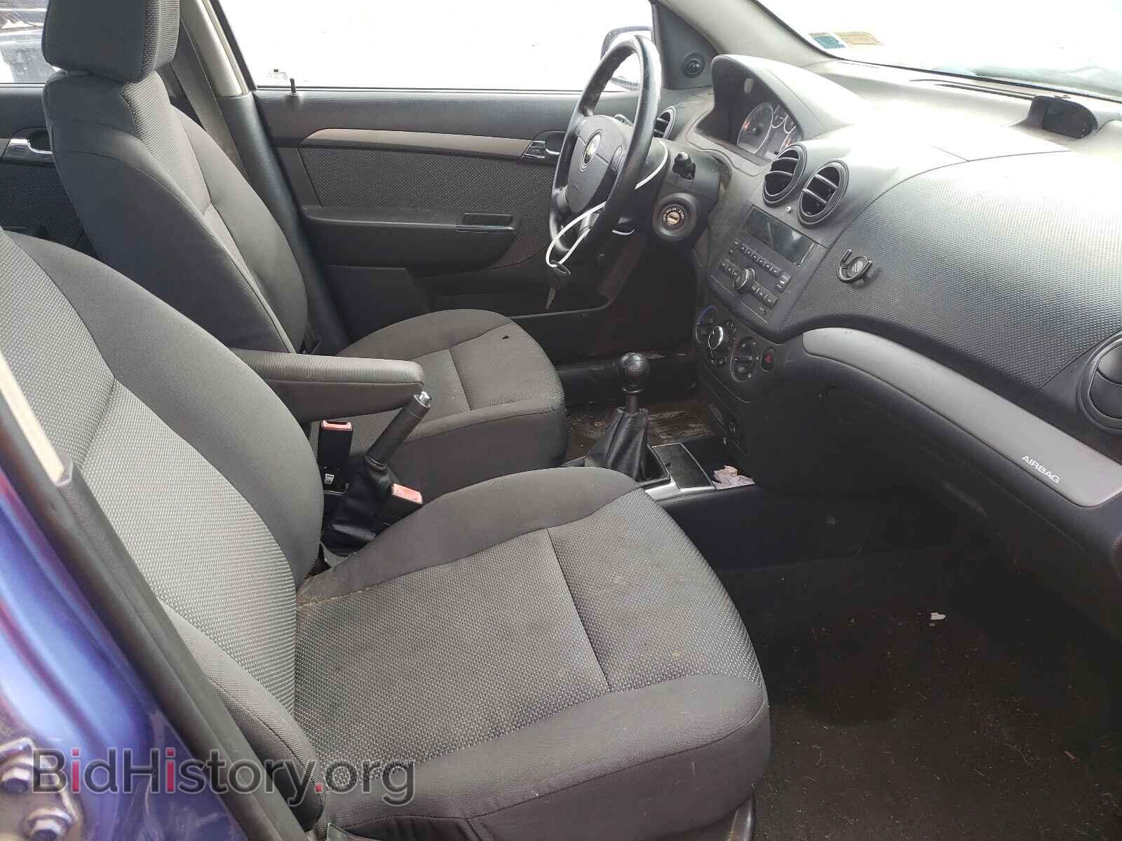 2009 CHEVROLET AVEO - VIN: KL1TD56E79B378035 - Фото 5