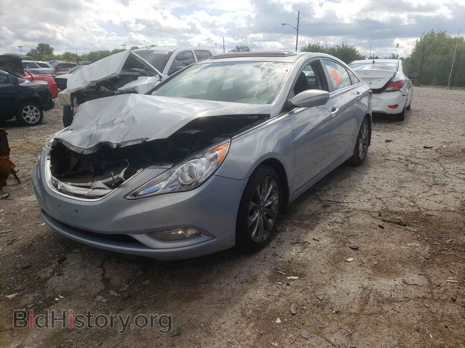 2012 HYUNDAI SONATA - VIN: 5NPEC4AC7CH348849 - Фото 2