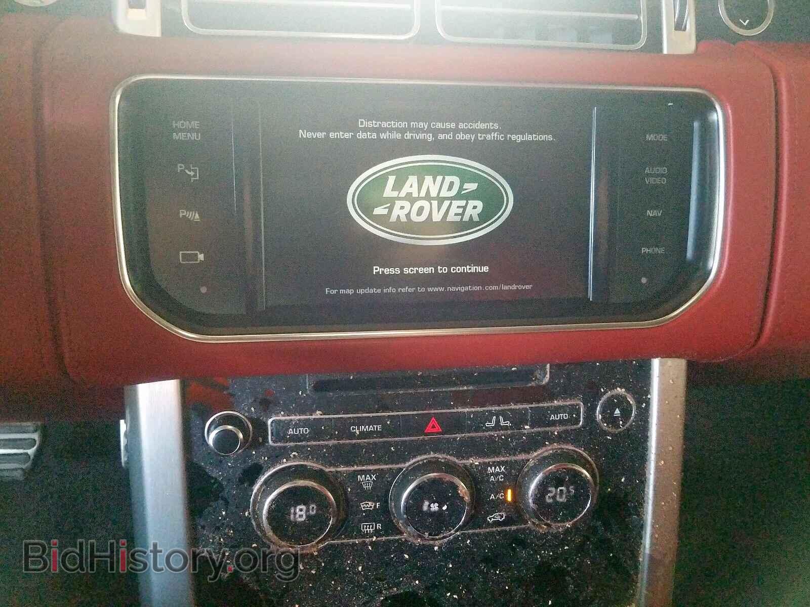 2014 LAND ROVER RANGE ROVE - VIN: SALGV3TF3EA194213 - Фото 9