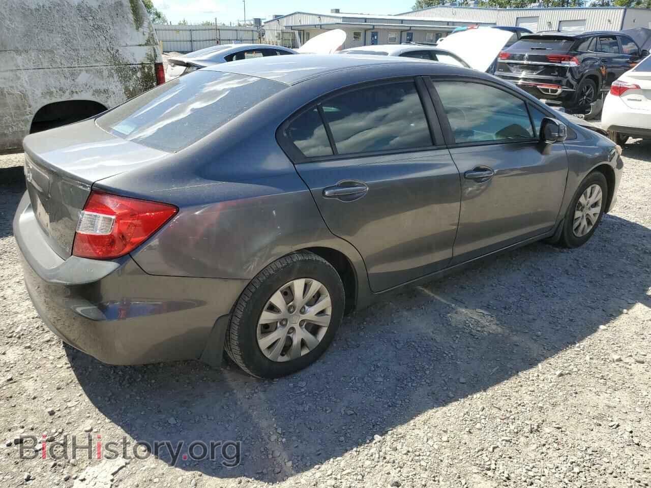 2012 HONDA CIVIC - VIN: 19XFB2F56CE371839 - Фото 3