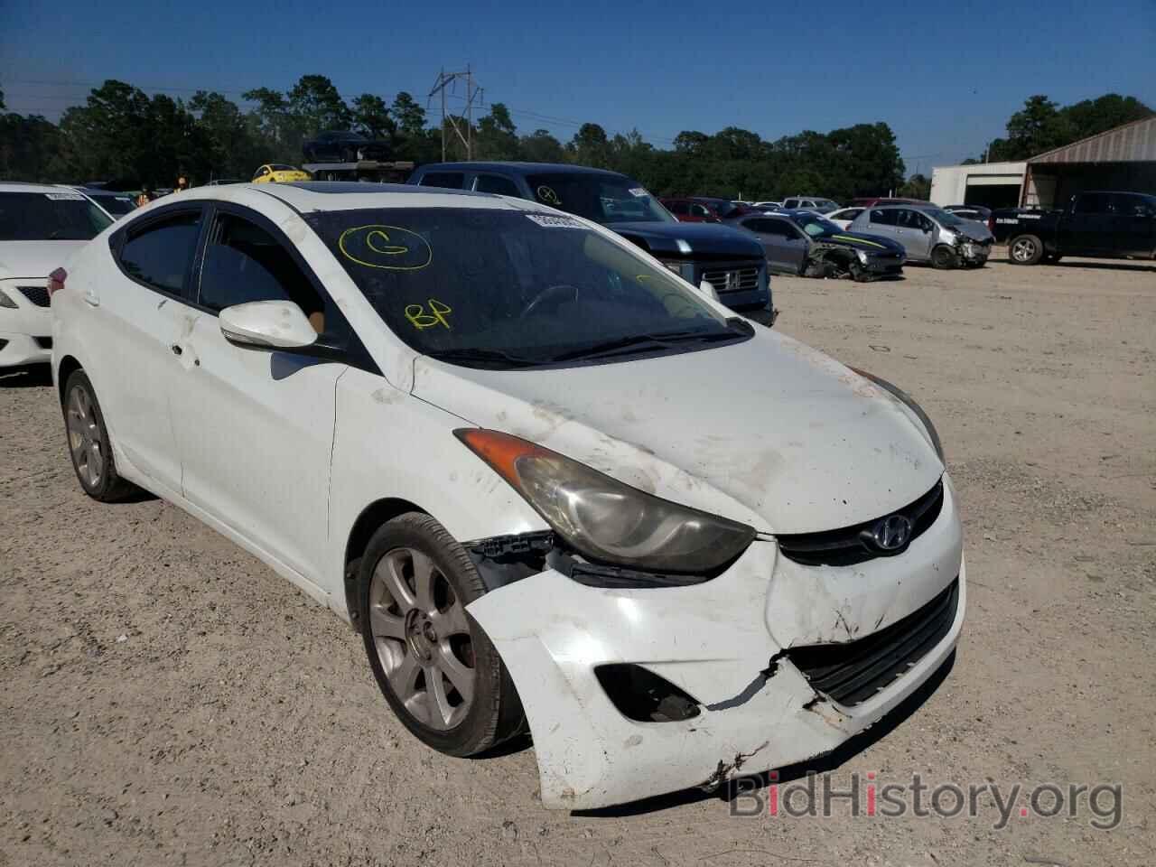 Photo 5NPDH4AE5BH075391 - HYUNDAI ELANTRA 2011