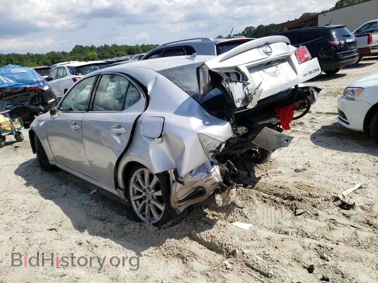 2008 LEXUS IS - VIN: JTHCK262885023678 - Фото 2