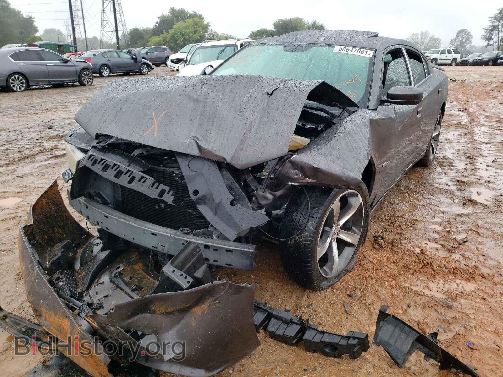 2014 DODGE CHARGER - VIN: 2C3CDXCTXEH331210 - Фото 2