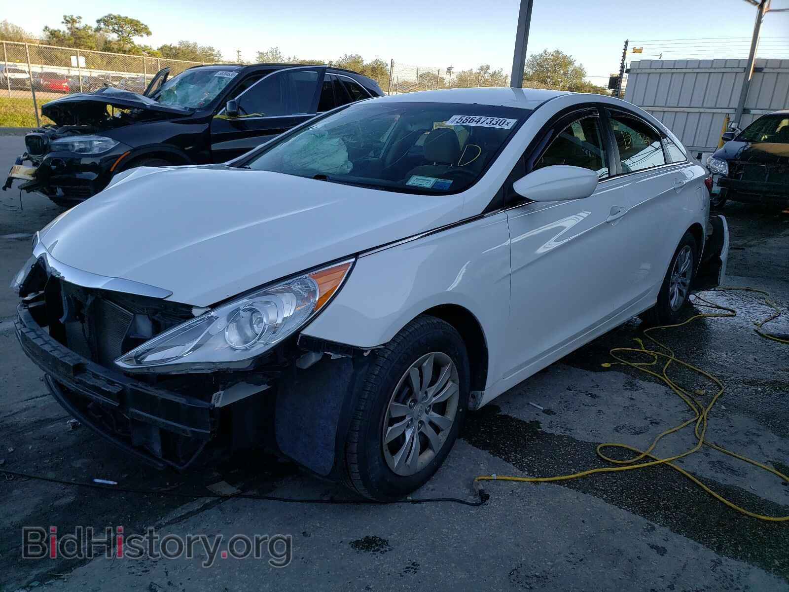 2012 HYUNDAI SONATA - VIN: 5NPEB4ACXCH445580 - Фото 2
