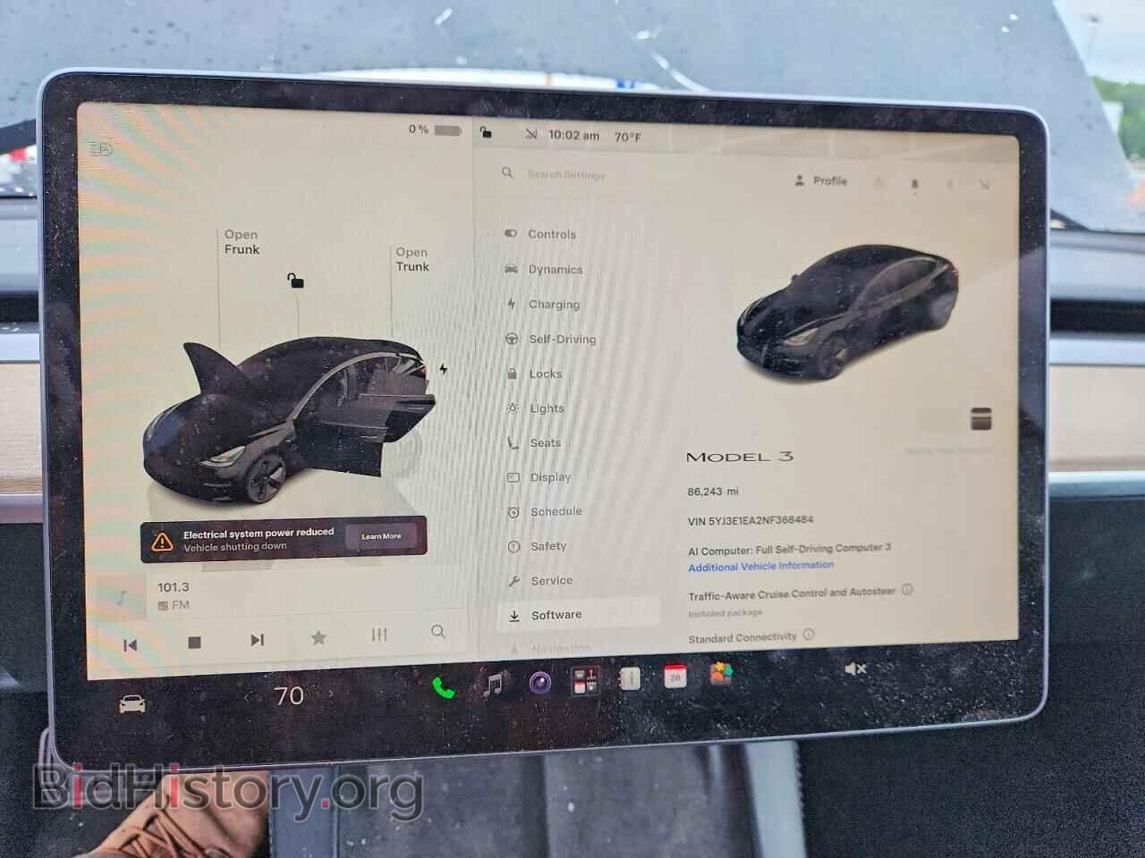 2022 TESLA MODEL 3 - VIN: 5YJ3E1EA2NF368484 - Photo 9