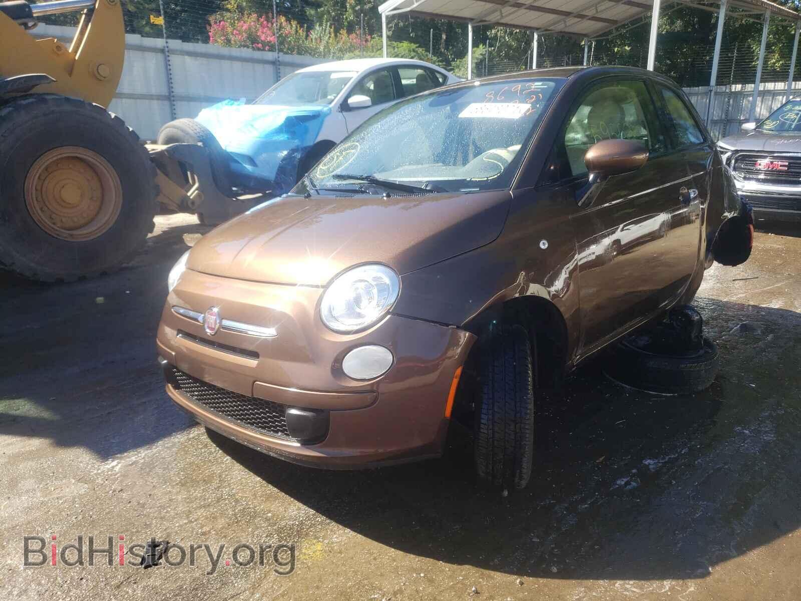 2015 FIAT 500 - VIN: 3C3CFFAR2FT508692 - Фото 2