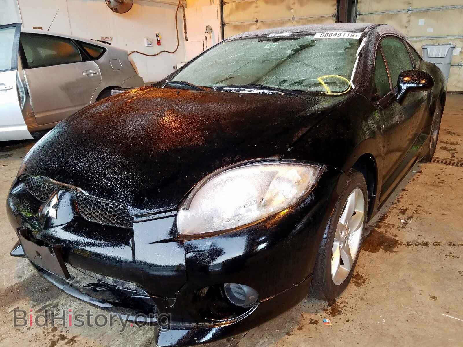 2007 MITSUBISHI ECLIPSE - VIN: 4A3AK24F87E035193 - Фото 2